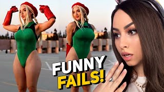 TRY NOT TO LAUGH WATCHING FUNNY FAILS VIDEOS #42 | Bunnymon REACTS