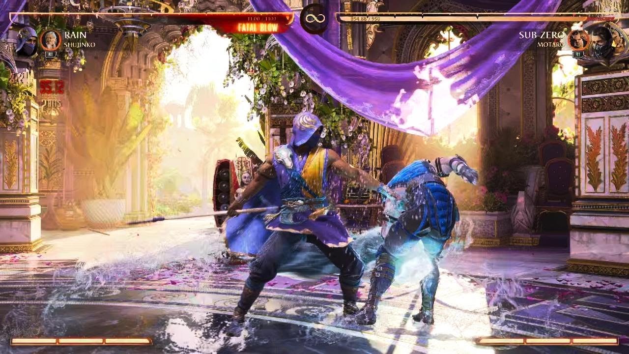 Mortal Kombat 1 Rain Shujinko (Sub-Zero steal) 1 bar 460 damage