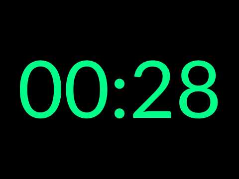 1 Minute Timer ⏱️ | Simple 60 Second Countdown Timer (Light Green)