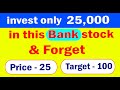 Invest only 25000  forget for next 5 years  high growth stock  multibagger penny stock to buy