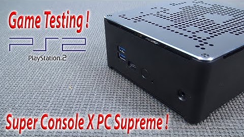 Super Console X PS2 / Playstation 2 Testing / PC Supreme Edition
