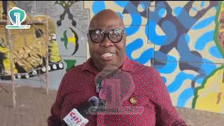 Dr. Luther King Kwame Adinkrah Praises Visual Arts Students At Asokwa Interchange