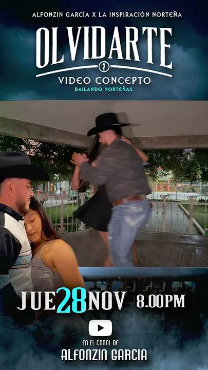MAÑANA Vídeo Bailando Norteñas del Tema "OLVIDARTE" por el canal de #AlfonzinGarcía