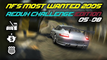NFS MW 2005 - REDUX Challenge Series - Stage (05-08) // [4k60FPS]