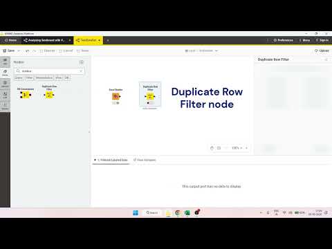 Find Duplicate Records in KNIME I Data Cleaning #dataanalytics #datacleaning #datascience