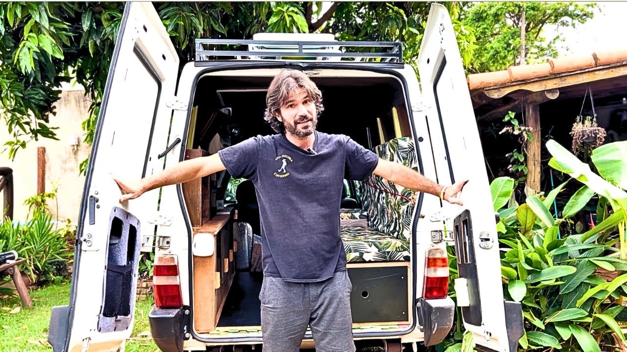 A incrível construção da minha Fiorino Motorhome em Apenas 1 mês