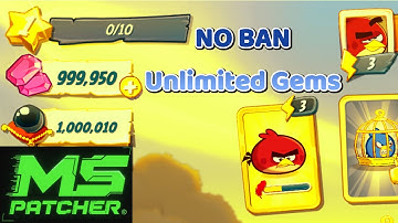 How to Get Unlimited Gems & Hats in Angry Birds 2 (PC) | MS PATCHER Trick 2025