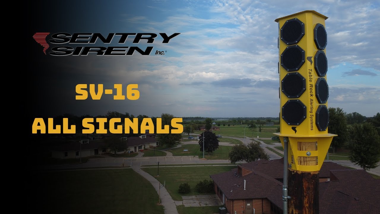 Sentry SV-16 |All Signals| (Woodward IA) - YouTube