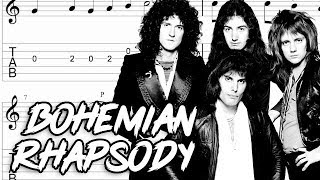 Bohemian Rhapsody - Queen - Melody - Guitar chords