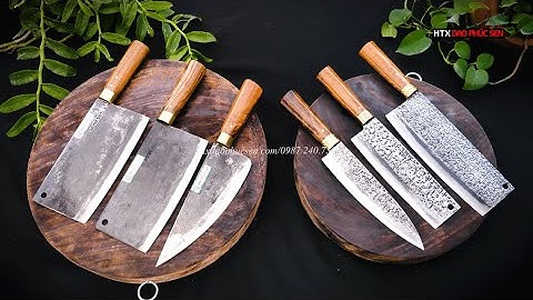 Báo Giá 02 Bộ Dao Bếp CAO CẤP - Hàng Chuẩn Của HTX Dao Phúc Sen