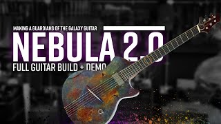 FULL Guitar Build + Custom Control Knob & Demo | Making a Multi-Scale Electro Acoustic DREAM Guitar