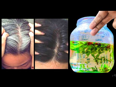 Forget gray hair and bald heads! Just 2 powerful ingredients and your hair will grow fast