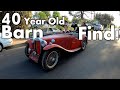 Rescuing a 40 yearold barnfind 1949 mgtc limit 55 e1