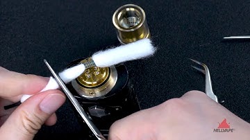 Dead rabbit V2 RTA - How to Build Single Coil? | Hellvape