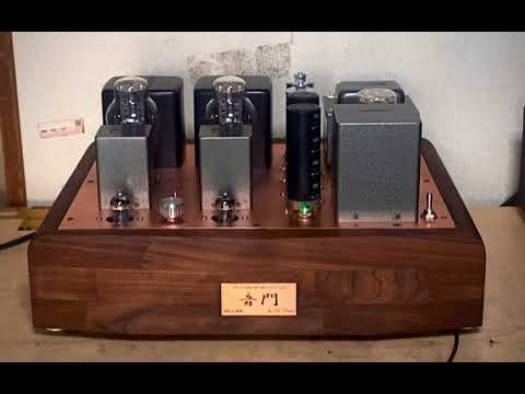 300B SE stereo tube amplifier class A, zero NFB