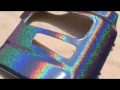 【参考用動画】スモークレインボーラメフレーク晴天時撮影