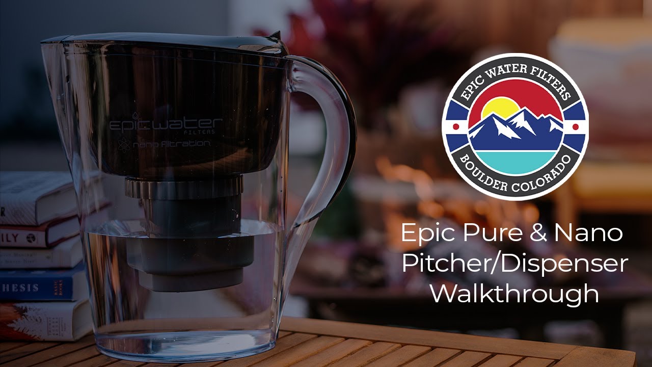 Epic Pure Water Filter Pitcher