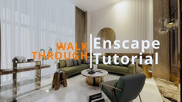 Learn how to Use Enscape 2.7.1 & Sketchup 2020 in RealtimeRender | Time-lapse Tutorial & WalkThrough