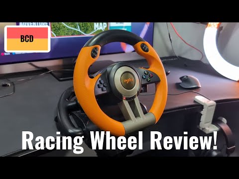 PXN V3II Racing Wheel Review For PC, Xbox, PS4 | Feel The Speed!