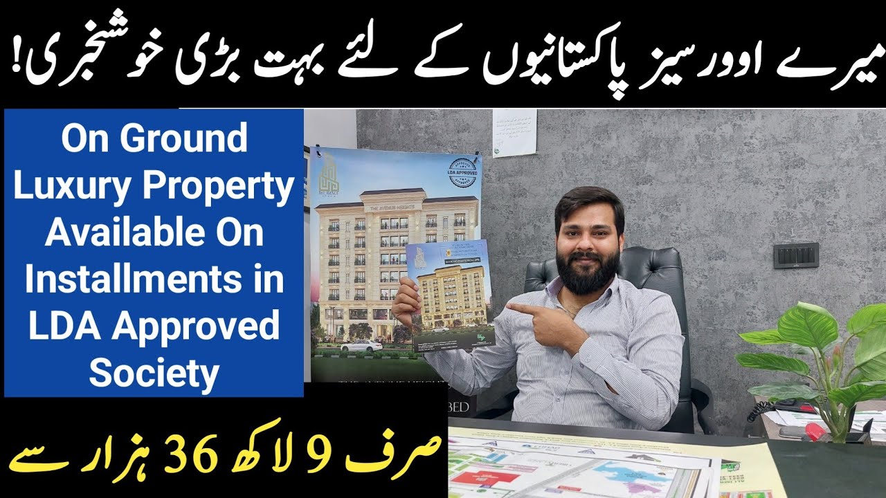 Luxury Property on Installments in Lahore | Park Avenue | Houses Plots ...