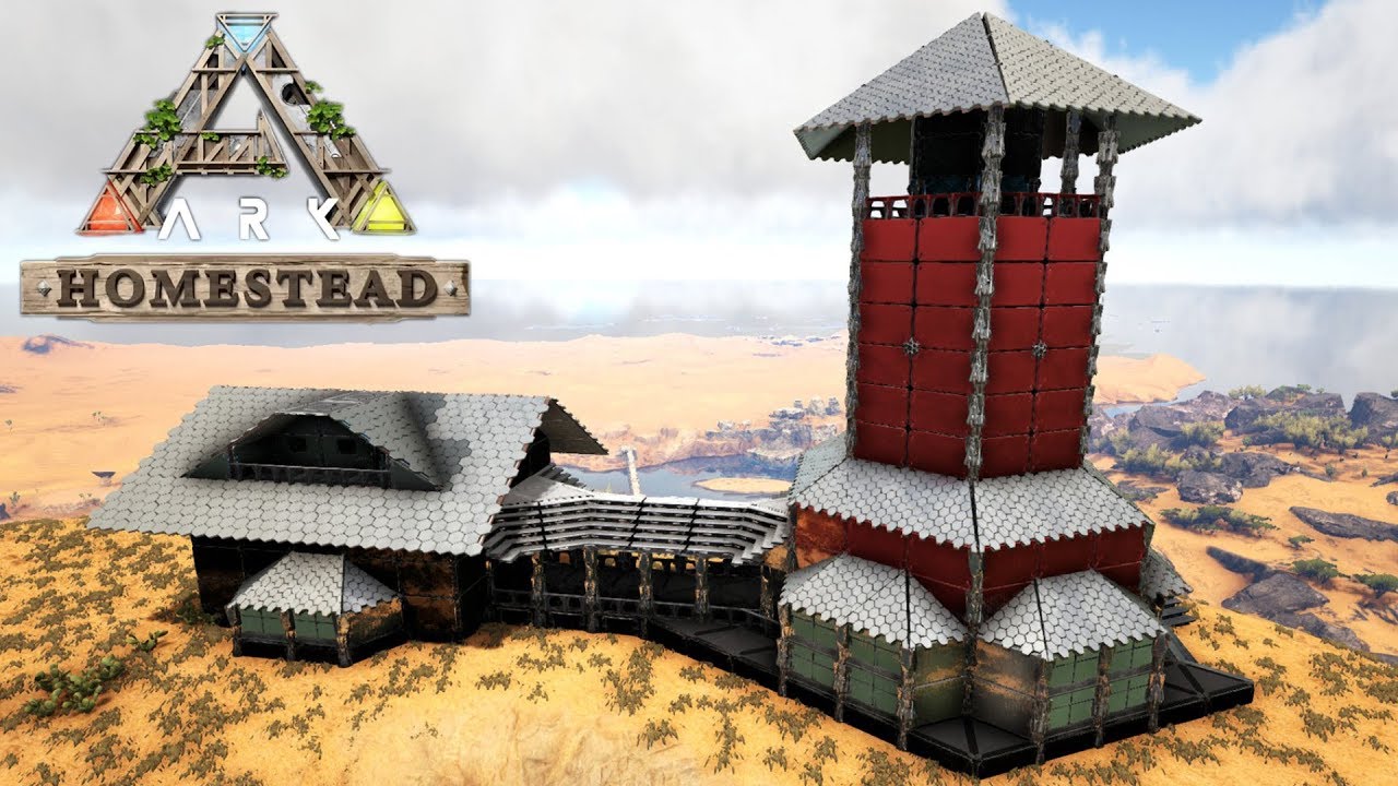 Ark Survival Evolved 実況 建築機能拡張 灯台のあるおうち Homestead Youtube