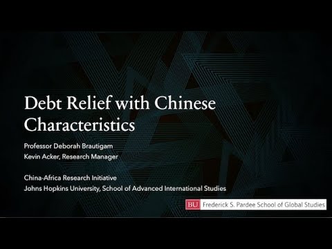 Debt Relief with Chinese Characteristics