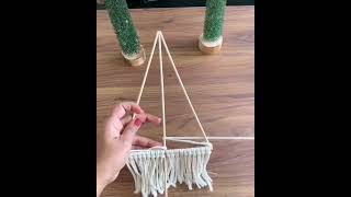 diy idea's making thread Christmas tree#shorts #idea #diy #art #craft #hacks