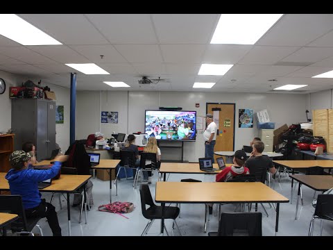 Marion County Middle School STEM class chats with Calvary Elementary