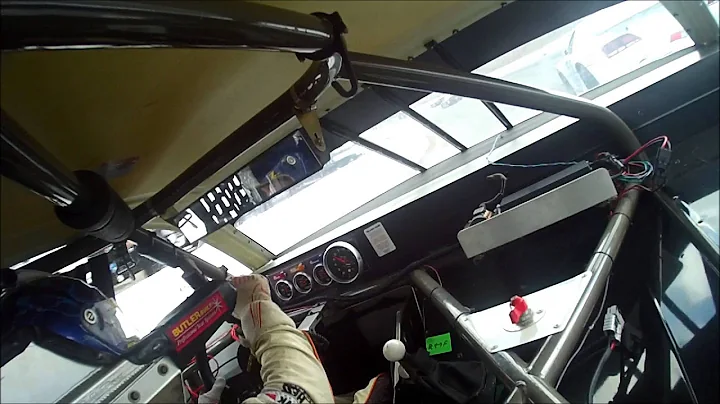 Clay Rogers running laps at the Snowball Derby