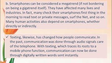 Trends, Network and Critical Thinking  (2nd Week)
