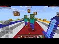 Lucky Block Race BATTLE With My Friend in Minecraft PE