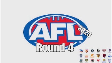 My 2023 AFL Round 4 Predictions