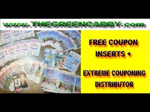FREE COUPON INSERTS – EXTREME COUPON DISTRIBUTOR ( EXTREME COUPONING @ its best )