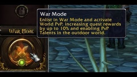 How Warmode ruined world PvP.