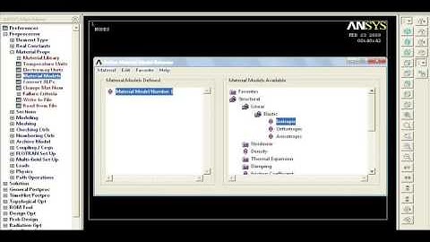 Finite element analysis-ansys