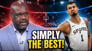 Shaq O’Neal REACTS To Wemby Becoming The BEST Player Alive!