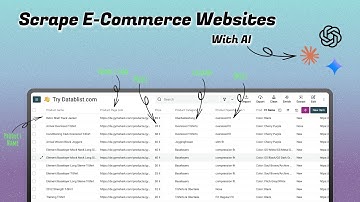 AI Scraping Guide: How To Extract Products From Any E-Commerce Site | Datablist.com