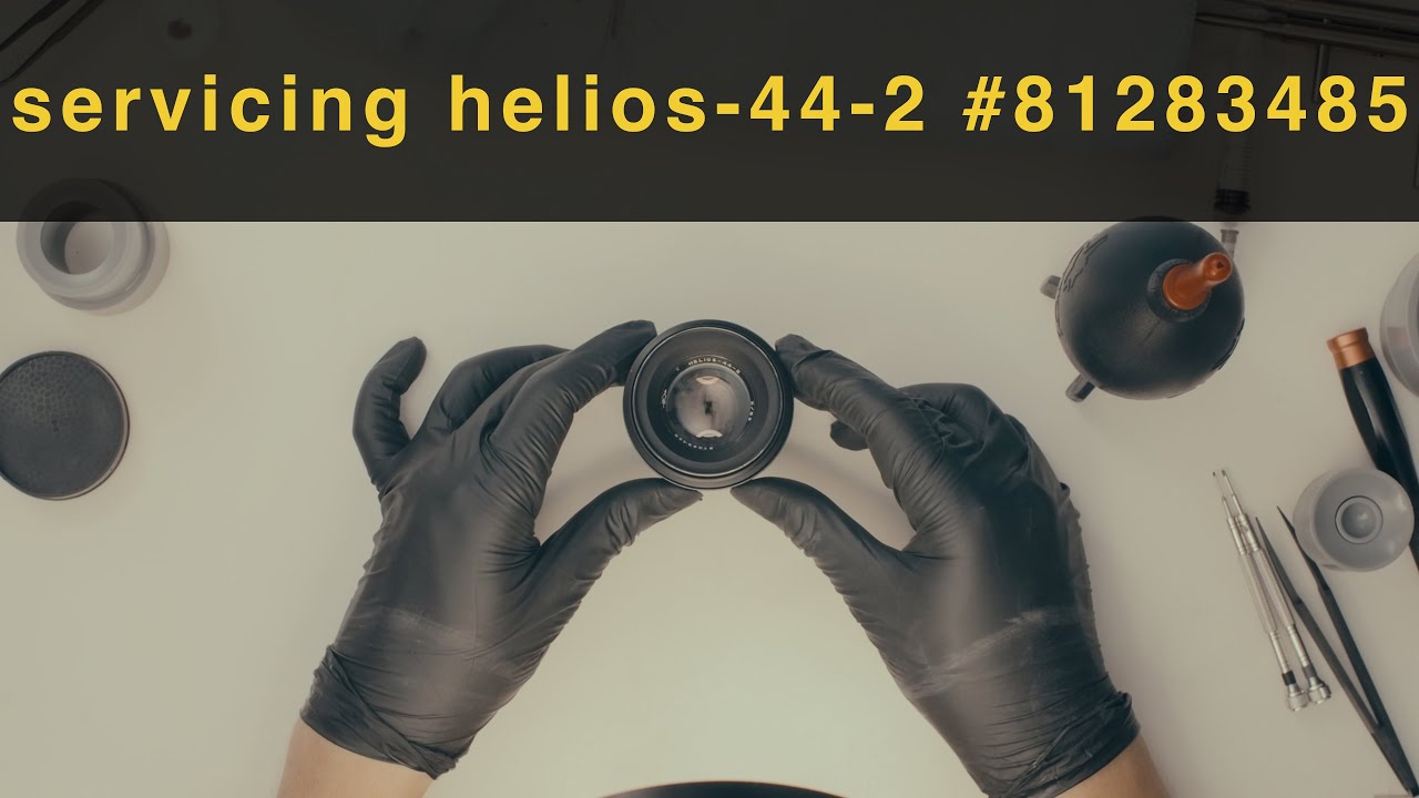Disassembling, cleaning, relubricating Helios-44-2 58mm f2