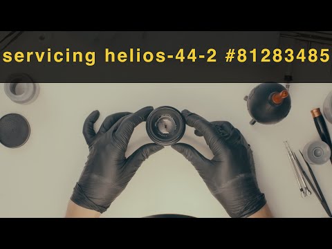 Disassembling, cleaning, relubricating Helios-44-2 58mm f2