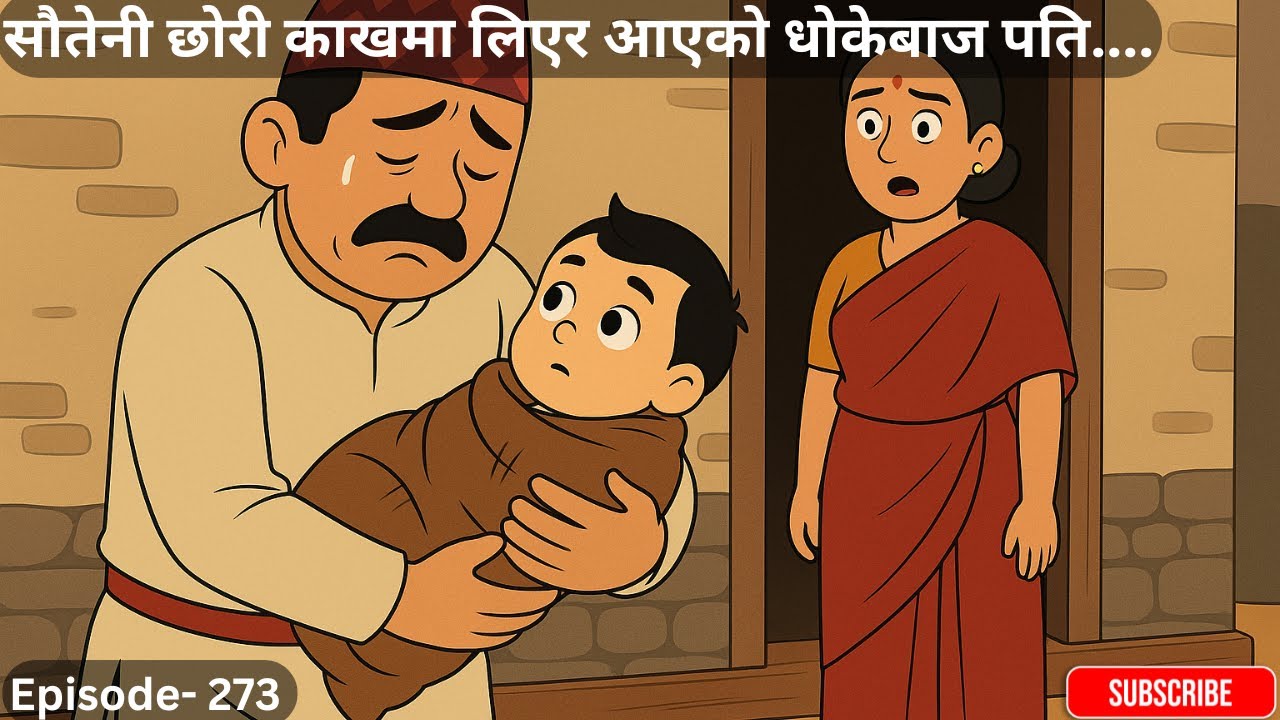 सौतेनी छोरी काखमा लिएर आएको धोकेबाज पति.... - 273 #kathamandap #suspensestories #lokkatha #sauta