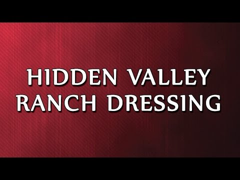 Hidden Valley Ranch Dressing | RECIPES | EASY TO LEARN