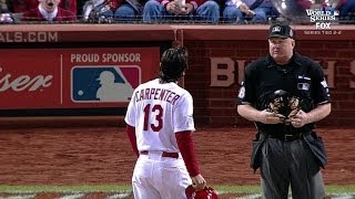 WS2013 Gm5: Lester whiffs Carpenter to end the frame