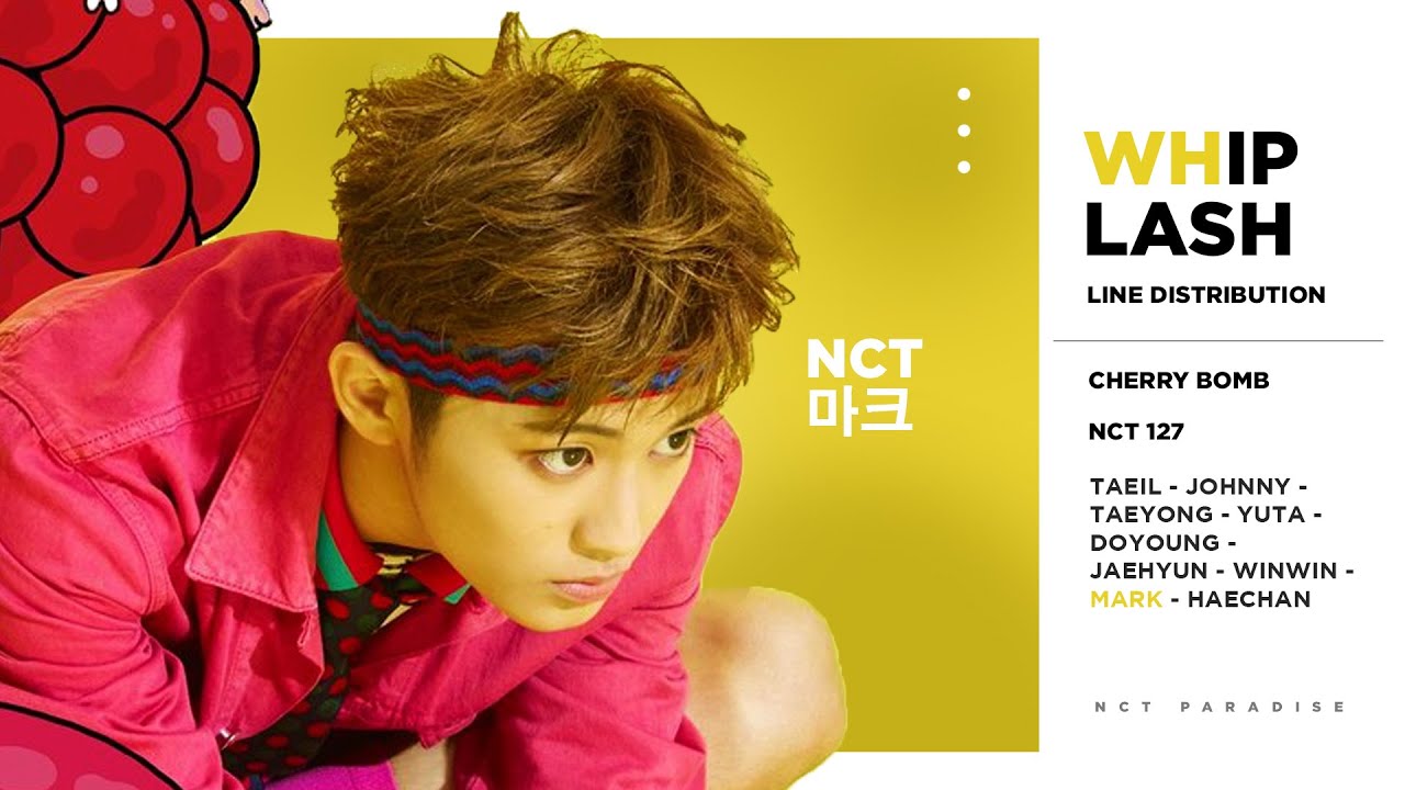 NCT 127 - Whiplash (Line Distribution)