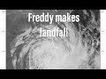 Cyclone Freddy finishes its historic journey with a landfall in Mozambique!