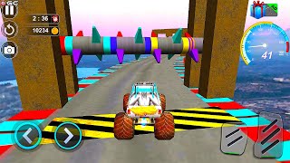 Mega Stunt Race Smash Car Game / 3D Impossible Stunts Car / Android GamePlay #2 screenshot 1