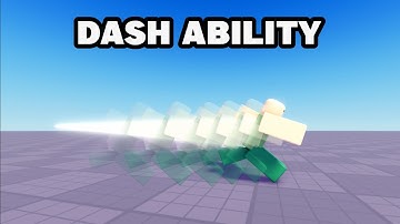 How to make a DASH ABILITY in Roblox studio
