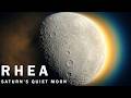 Rhea 101: Saturn’s Quiet Moon with Hidden Secrets