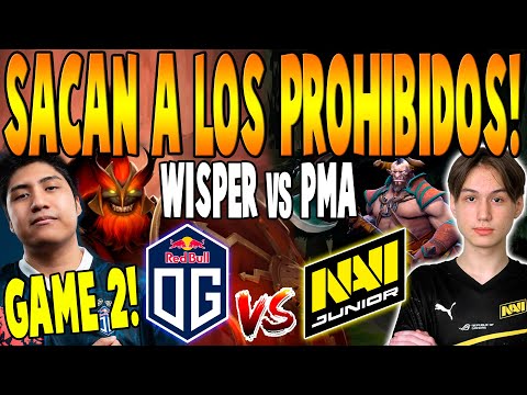 OG vs NAVI JUNIOR [GAME 2] BO3 - TIMADO, WISPER vs GOTTEJUICE, NIKU - DREAMLEAGUE SEASON 23 DOTA 2