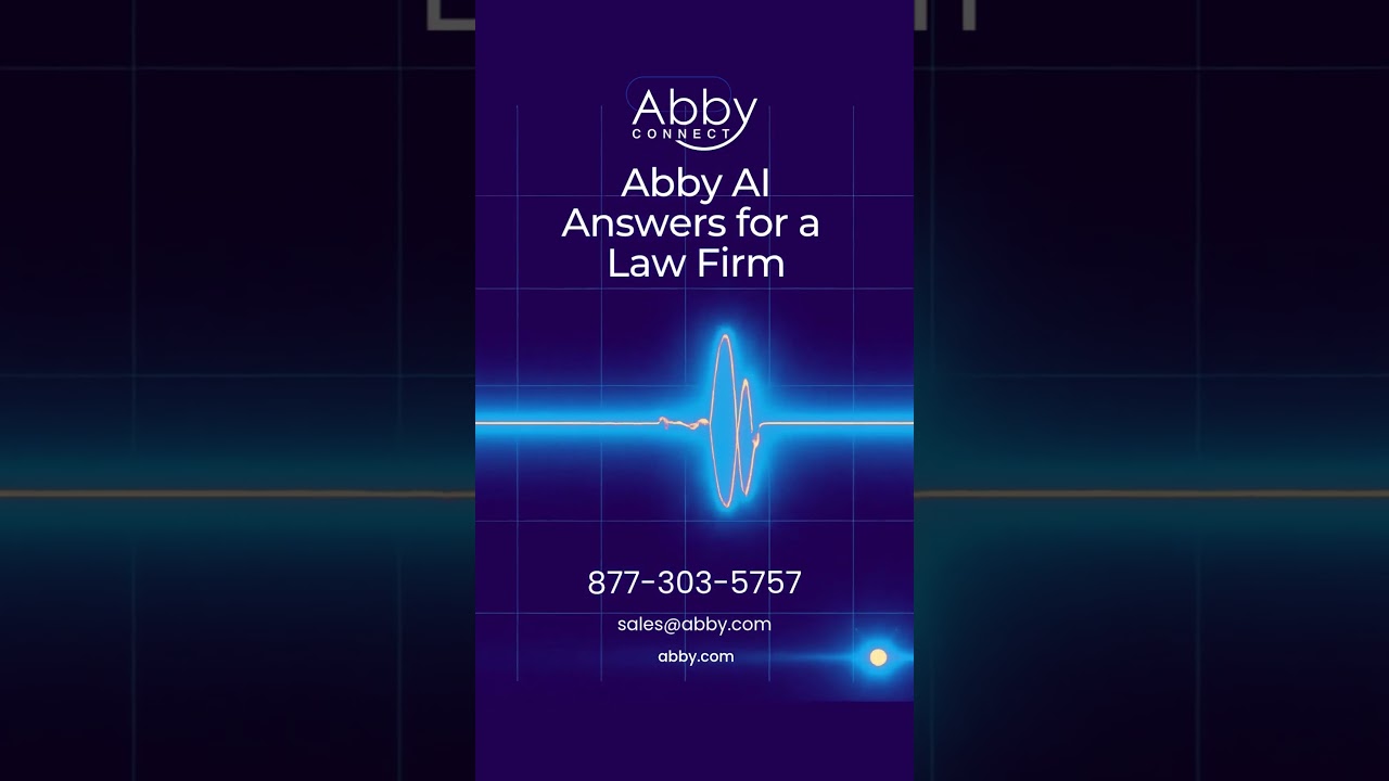 Abby AI Receptionist in Action | Law Firm, Accident Intake, Demo Call