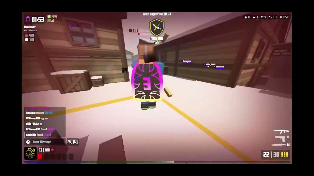 Krunker Pubs Gameplay Ep3 Hardpoint Mode (UNCUT RAW)